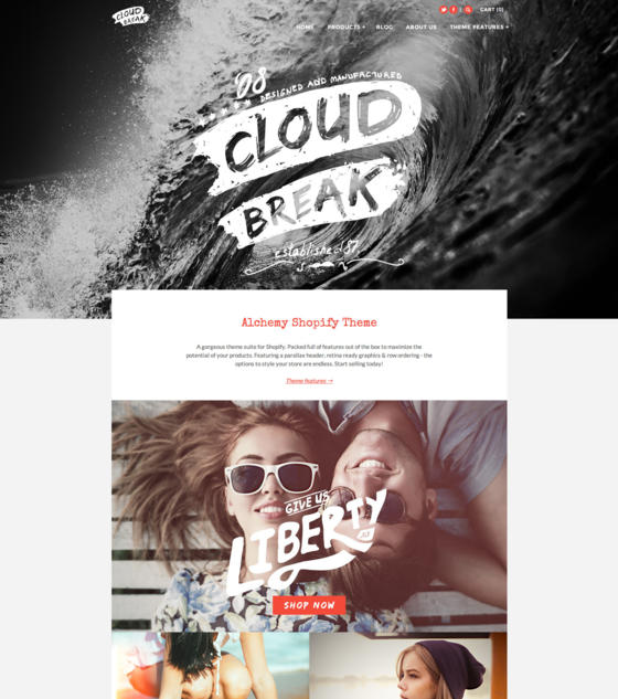 Alchemy - CloudBreak by Clean Themes