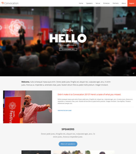 Convocation by ImiThemes