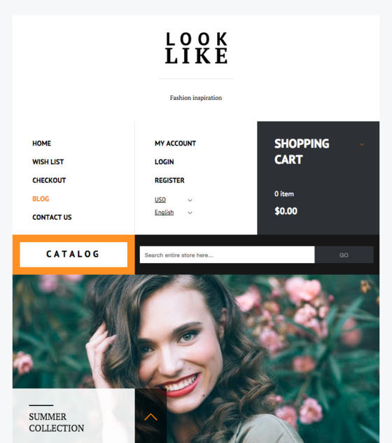 Look Like by Magnium Themes